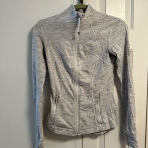 lululemon athletica Light Gray Utility Jacket